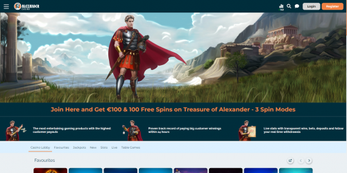 Alexander Casino Screenshot