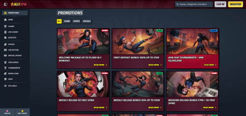 AllySpin Screenshot