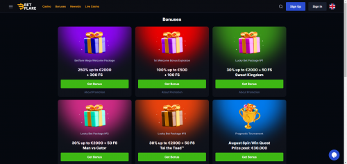 Betflare Screenshot