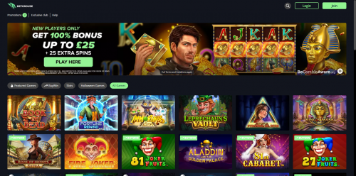 Betgrouse Casino Screenshot