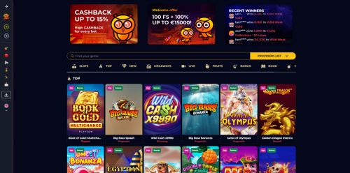 Betsomnia Casino Screenshot