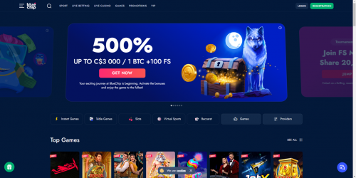 Bluechip.io Screenshot