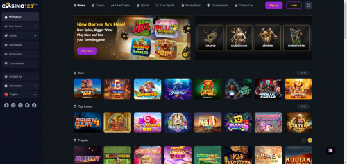 Casino123 Screenshot