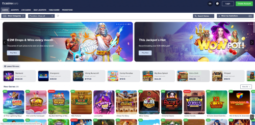 CasinoEuro Screenshot