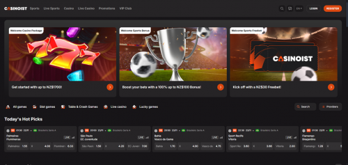 Casinoist Casino Screenshot
