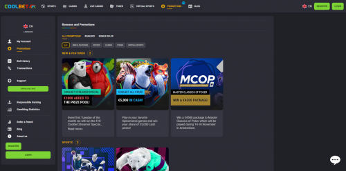 Coolbet Screenshot