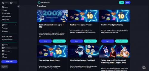 CryptoCasino Screenshot