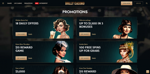 Dolly Casino Screenshot