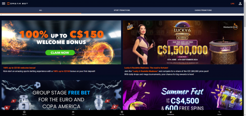 Dream.bet Screenshot