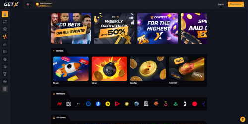 GetX Casino Screenshot