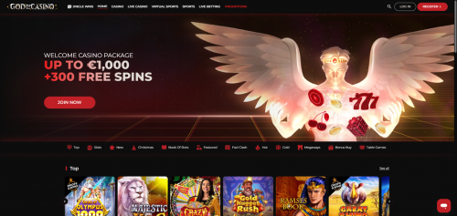 GodOfCasino Screenshot