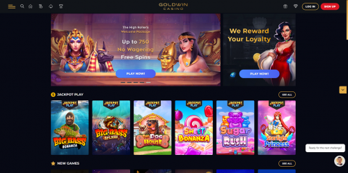 GoldWin Casino Screenshot