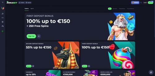Jokabet Casino Screenshot
