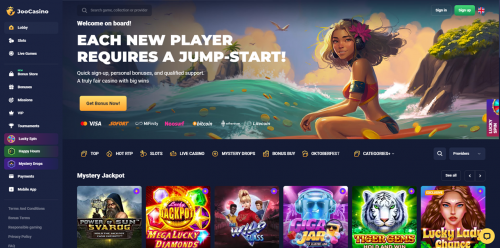 Joocasino Screenshot