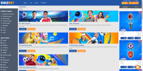 KikoBet Casino Screenshot