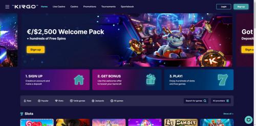 Kirgo Casino Screenshot