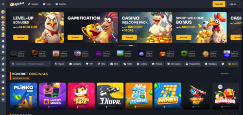 Kokobet Screenshot