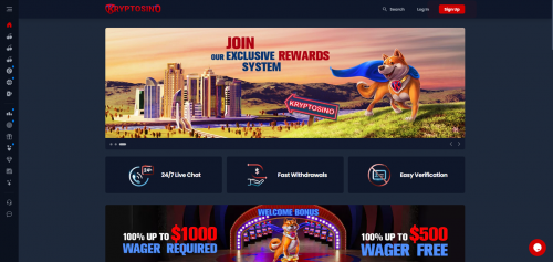 Kryptosino Screenshot