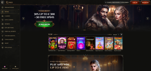 Kyngs Casino Screenshot