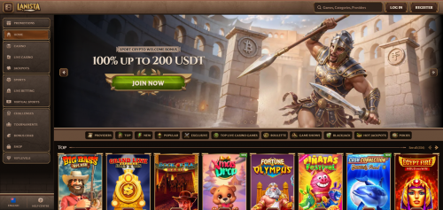Lanista Casino Screenshot