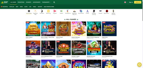 Mason Slots Screenshot