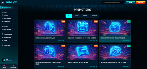 Ninlay Casino Screenshot