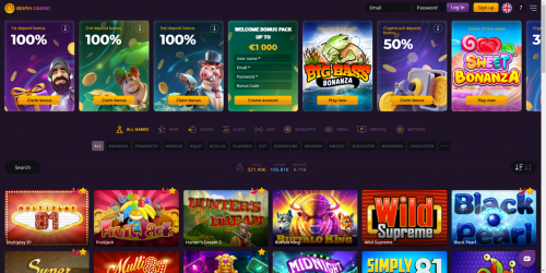 Respin Casino Screenshot
