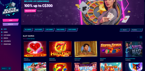 Slots Hammer Casino Screenshot