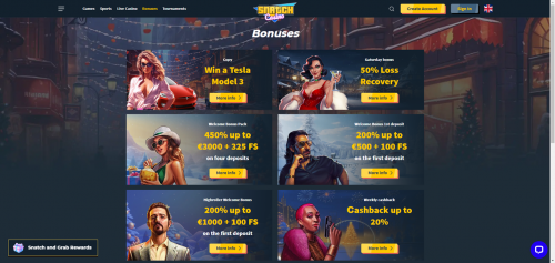 Snatch Casino Screenshot