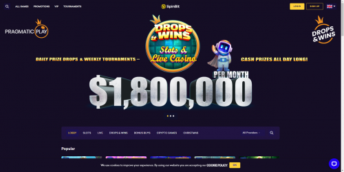 Spinbit Casino Screenshot