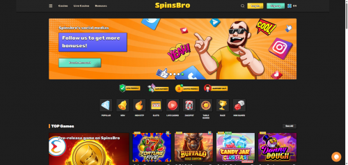 SpinsBro Screenshot