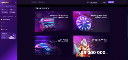 Spinstar Casino Screenshot
