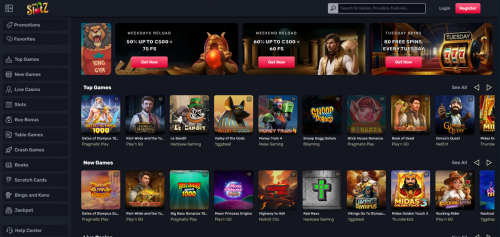 TheSlotz Casino Screenshot