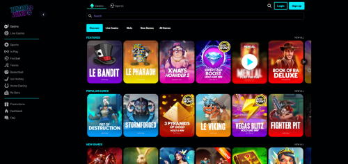 Turbo Wins Casino Screenshot