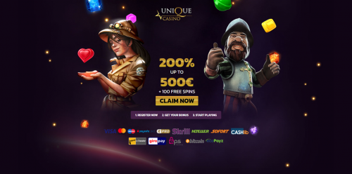 Unique Casino Screenshot