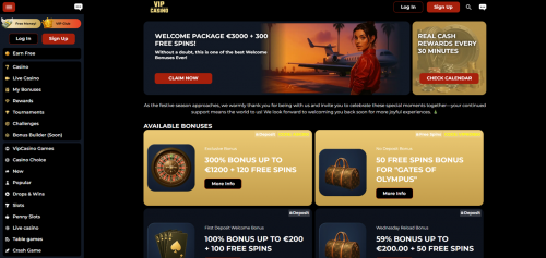 Vip Casino Screenshot