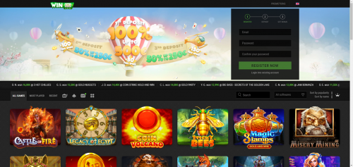 Wino Casino Screenshot