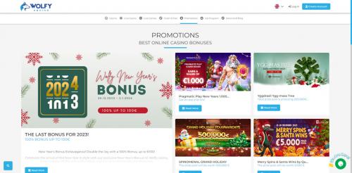 Wolfy Casino Screenshot