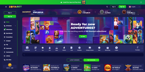 Zotabet Screenshot