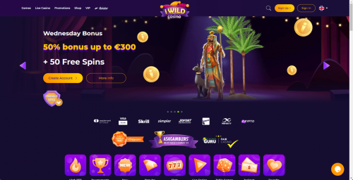 iWild Casino Screenshot