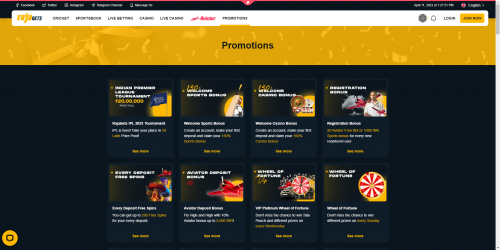 Rajabets Screenshot